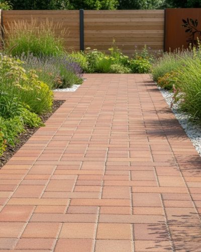 Pflastersteine Gehweg